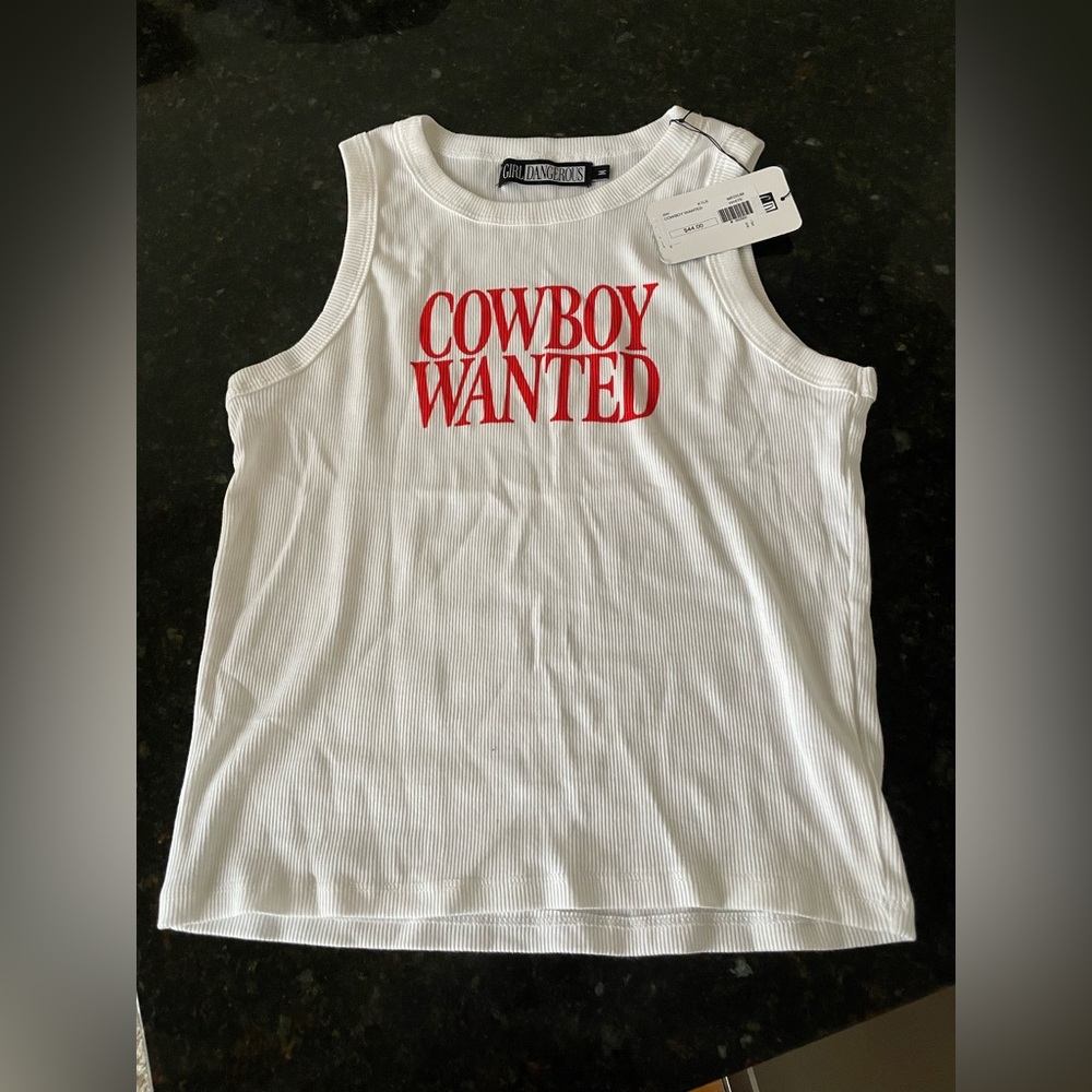 Cowboy wanted tank